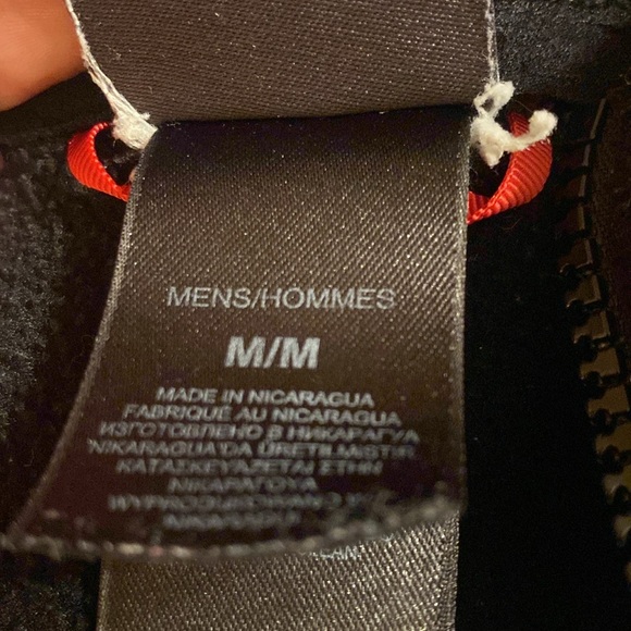 Men’s medium Northface fleece jacket black - Picture 3 of 4